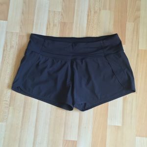 Lululemon Women’s Black Running Shorts